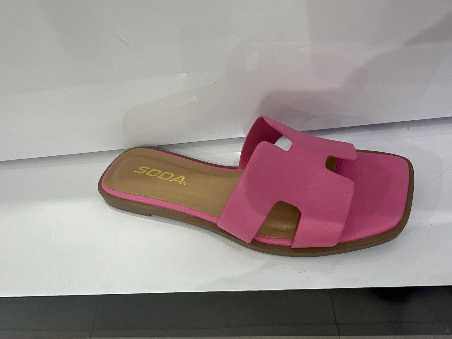 Comfortable Women Sandals Memory Foam Slides for Women Knit