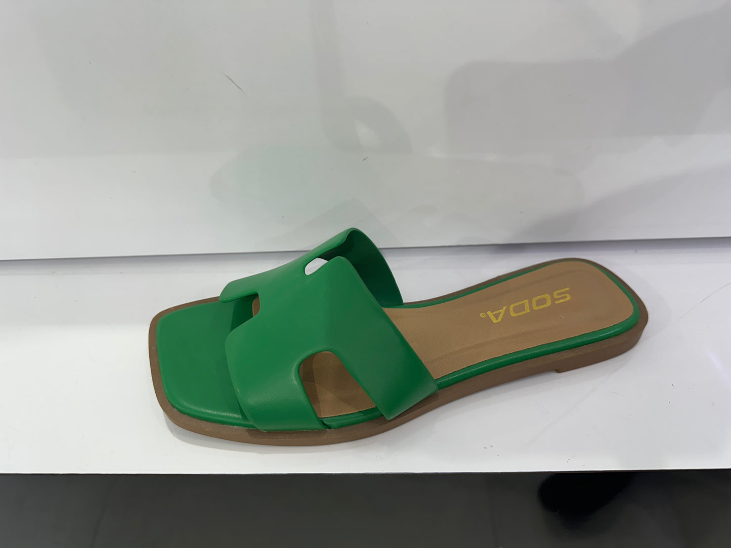 Comfortable Women Sandals Memory Foam Slides for Women Knit