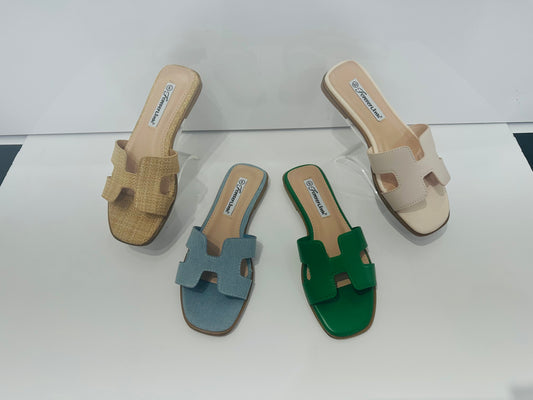 Comfortable Women Sandals Memory Foam Slides for Women Main