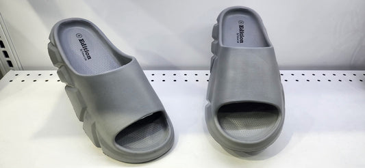 Men's Slide Slippers (Nevin-43) Thick bottom Massage Shower Spa open Toe Cuddle Sandals Fitness Home Shoes